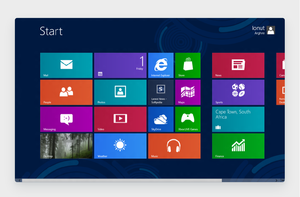 反面案例1：普遍不被大众接受的 Modern UI